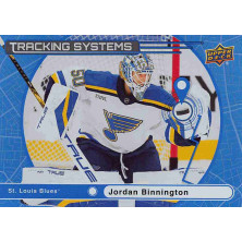 Binnington Jordan - 2025-26 Upper Deck Tracking Systems No.TS-25