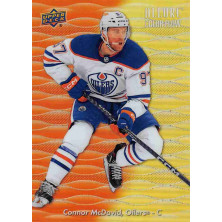 McDavid Connor - 2023-24 Allure Color Flow Orange-Yellow No.CF-1