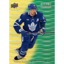 Matthews Auston - 2023-24 Allure Color Flow Yellow-Green No.CF-24
