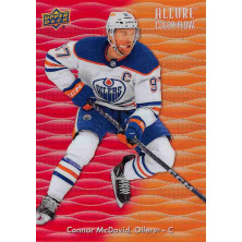 McDavid Connor - 2023-24 Allure Color Flow Red-Orange No.CF-1