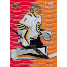 Swayman Jeremy - 2023-24 Allure Color Flow Red-Orange No.CF-31