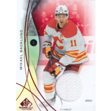 Backlund Mikael - 2024-25 SP Game Used Red Jersey white No.85