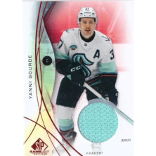 Gourde Yanni - 2024-25 SP Game Used Red Jersey blue No.4