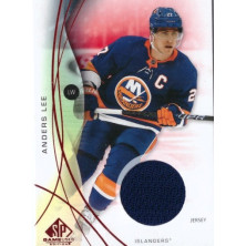 Lee Anders - 2024-25 SP Game Used Red Jersey blue No.101