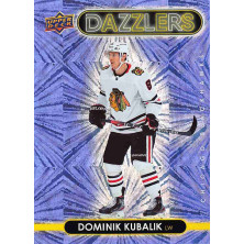 Kubalík Dominik - 2021-22 Upper Deck Dazzlers Purple No.DZ12