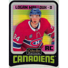 Mailloux Logan - 2024-25 O-Pee-Chee Platinum Retro Rainbow No.R80