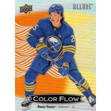 Power Owen - 2024-25 Allure Color Flow Orange Yellow No.CFL42