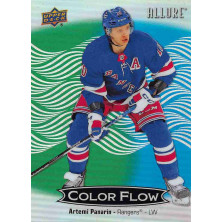 Panarin Artemi - 2024-25 Allure Color Flow Green Blue No.CFL8