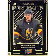 Korczak Kaedan - 2022-23 Upper Deck UD Portraits No.P44