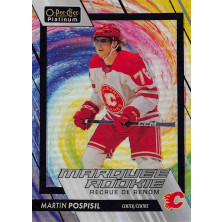 Pospíšil Martin - 2023-24 O-Pee-Chee Platinum Marquee Rookies Rainbow Color Wheel No.271