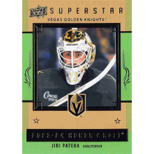 Patera Jiří - 2023-24 Upper Deck Honor Roll Green No.HR44