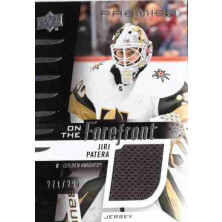 Patera Jiří - 2023-24 Premier On the Forefront Rookies Jersey No.OFR-JP