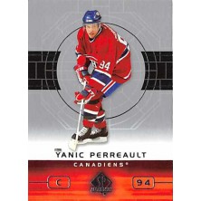 Perreault Yanic - 2002-03 SP Authentic No.49