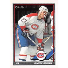 Corson Shayne - 1991-92 O-Pee-Chee No.157