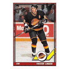 Linden Trevor - 1991-92 O-Pee-Chee No.364