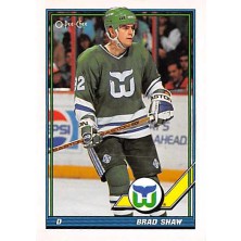 Shaw Brad - 1991-92 O-Pee-Chee No.442