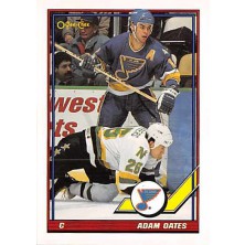 Oates Adam - 1991-92 O-Pee-Chee No.448