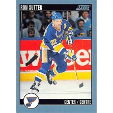 Sutter Ron - 1992-93 Score Canadian No.86