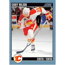 Wilson Carey - 1992-93 Score Canadian No.127