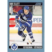 Ellett Dave - 1992-93 Score Canadian No.152
