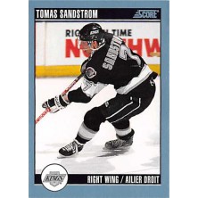 Sandstrom Tomas - 1992-93 Score Canadian No.199