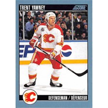 Yawney Trent - 1992-93 Score Canadian No.216