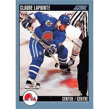 Lapointe Claude - 1992-93 Score Canadian No.219