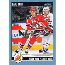 Barr Dave - 1992-93 Score Canadian No.315