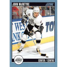 McIntyre John - 1992-93 Score Canadian No.347