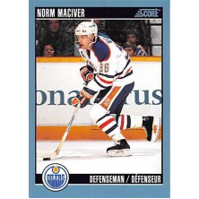 Maciver Norm - 1992-93 Score Canadian No.349