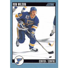 Wilson Ron - 1992-93 Score Canadian No.365