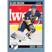 Emerson Nelson - 1992-93 Score Canadian No.376