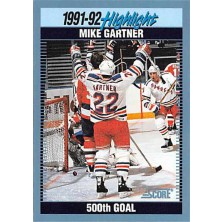 Gartner Mike - 1992-93 Score Canadian No.443