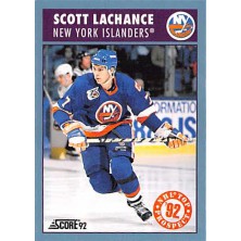 Lachance Scott - 1992-93 Score Canadian No.449