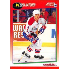 Hatcher Kevin - 1991-92 Score Canadian English No.20