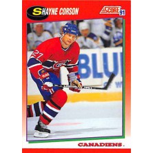 Corson Shayne - 1991-92 Score Canadian English No.65