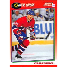 Corson Shayne - 1991-92 Score Canadian English No.65