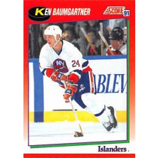 Baumgartner Ken - 1991-92 Score Canadian English No.148
