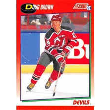 Brown Doug - 1991-92 Score Canadian English No.163
