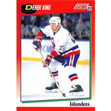 King Derek - 1991-92 Score Canadian English No.167