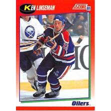 Linseman Ken - 1991-92 Score Canadian English No.239