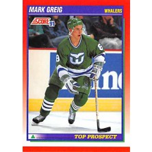 Greig Mark - 1991-92 Score Canadian English No.273