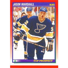 Marshall Jason - 1991-92 Score Canadian English No.278