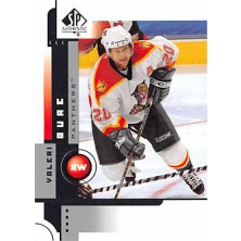 Bure Valeri - 2001-02 SP Authentic No.36