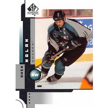 Nolan Owen - 2001-02 SP Authentic No.72