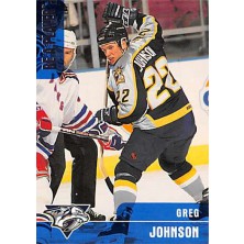 Johnson Greg - 1999-00 BAP Memorabilia No.278