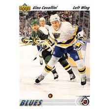 Cavallini Gino - 1991-92 Upper Deck No.187