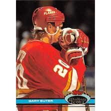 Suter Gary - 1991-92 Stadium Club No.143