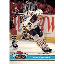 Hartman Mike - 1991-92 Stadium Club No.341