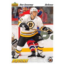 Sweeney Don - 1991-92 Upper Deck No.338